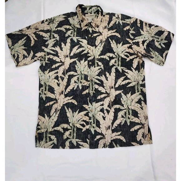 Cooke Street Other - RARE Vintage Cooke Street Mens L Hawaiian Shirt Banana Tree Tropical Button Down